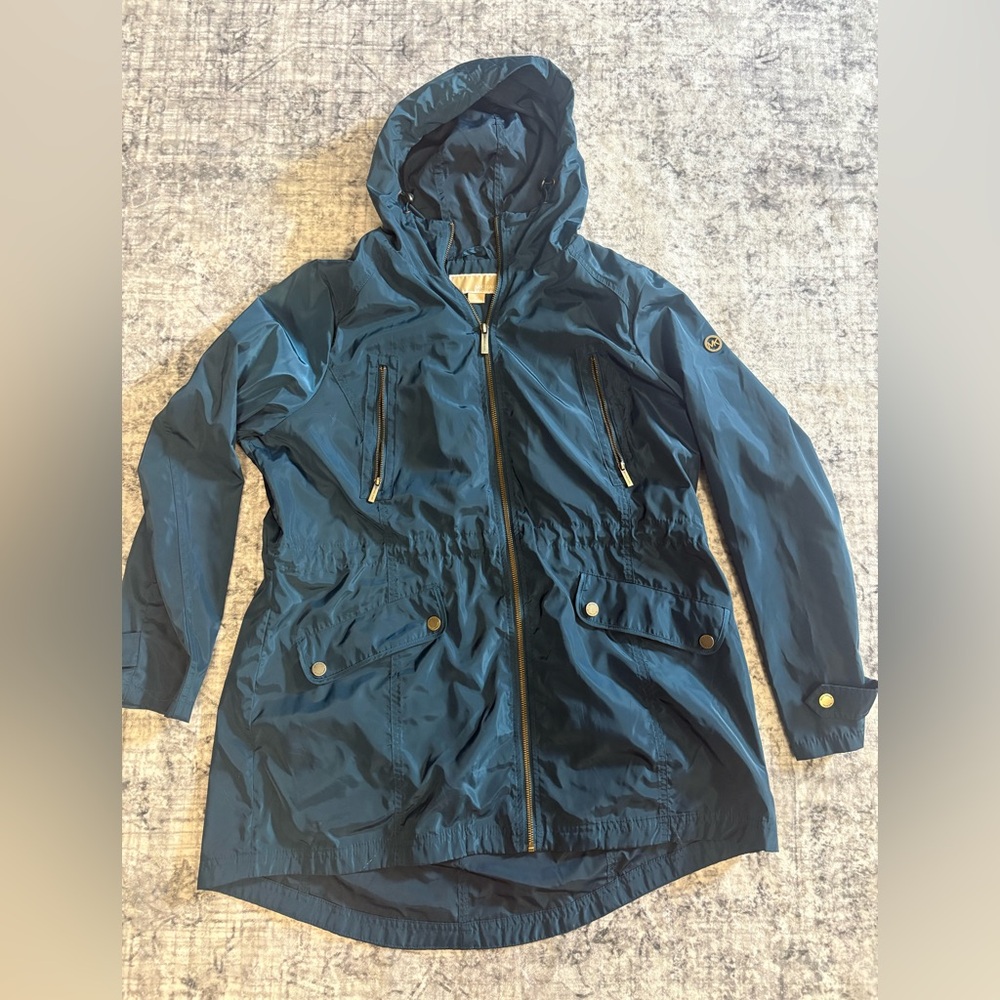 Teal blue Micheal Kors Jacket